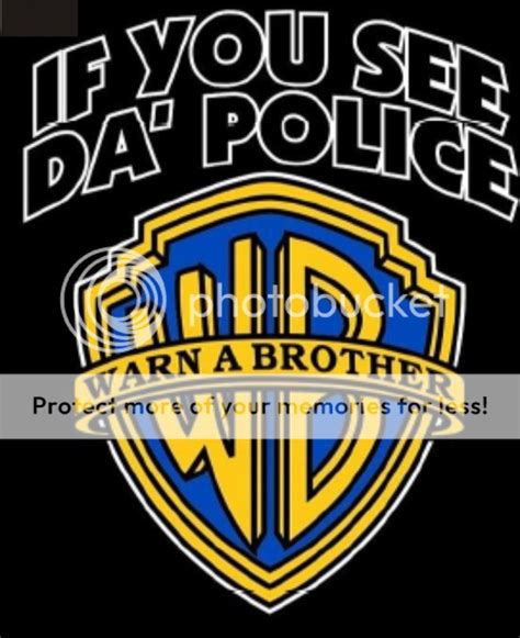 If You See Da Police Warn A Brother Adult Humor Gang Funny Sweatshirt Or Hoodie