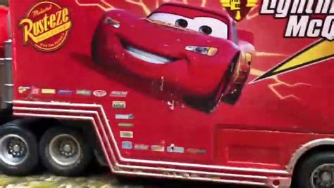 Disney Pixar Cars Mac Truck Lightning Mcqueen Hauler Just Play Mail