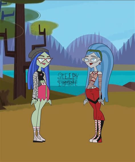 Today We Have Monster High G3 And G1 In Total Drama Style By