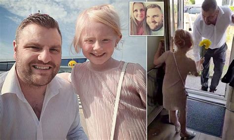 Mother Captures Moment Her Husband Takes Step Daughter Six On Their