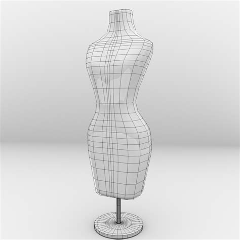 Female Mannequin 3D Model 3DS FBX BLEND DAE CGTrader Com