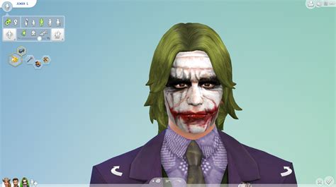 Heath Ledger As The Joker Joker Sims Sims 4