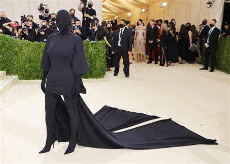Kim Kardashian West Fought Against Wearing That Black 2021 Met Gala