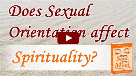 Does Sexual Orientation Affect Spirituality — Spirituality Book On Non Religious Practical