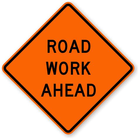 Traffic Sign Road Work W20 1 A Sku X W20 1 A