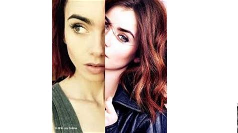 Lily Collins Red Hair Youtube
