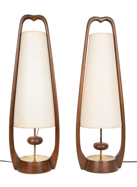 Pair Of Danish Modern Table Lamps Witherells Auction House