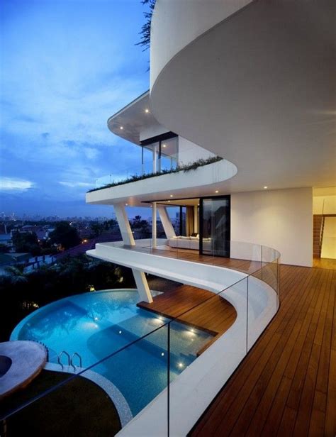 Unconvetional Modern Architecture Ninety7 Siglap House In