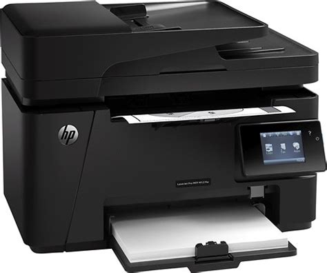 The first page comes at a rate as fast as 9.5 seconds. HP LaserJet Pro MFP M127fw Wireless Black-and-White All-in ...