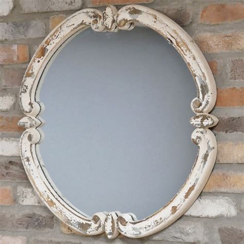 Distressed White Mirror | Wall Mirrors | Decorative Mirrors