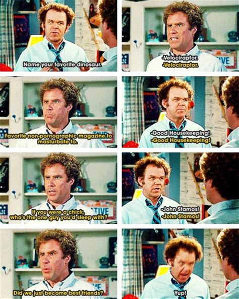Step Brothers Did We Just Become Best Friends Quotes Quotesgram