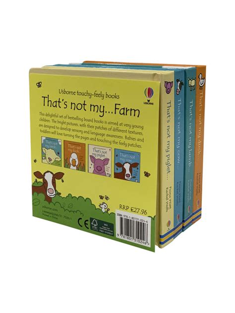 Usborne Touch Feely Thats Not My Farm 4 Book Collection Set — Books4us