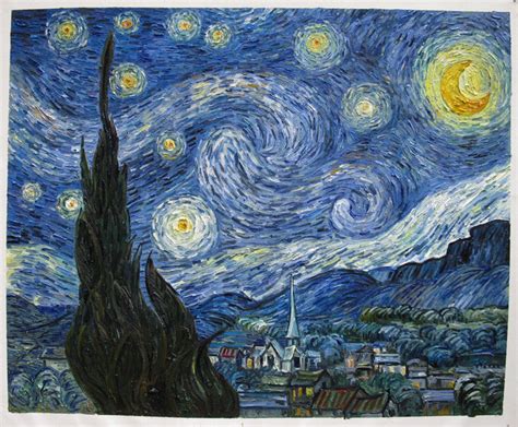 The starry night by vincent van gogh is one of those iconic painting everyone recognizes. Starry Night Van Gogh reproduction for sale | Van Gogh Studio