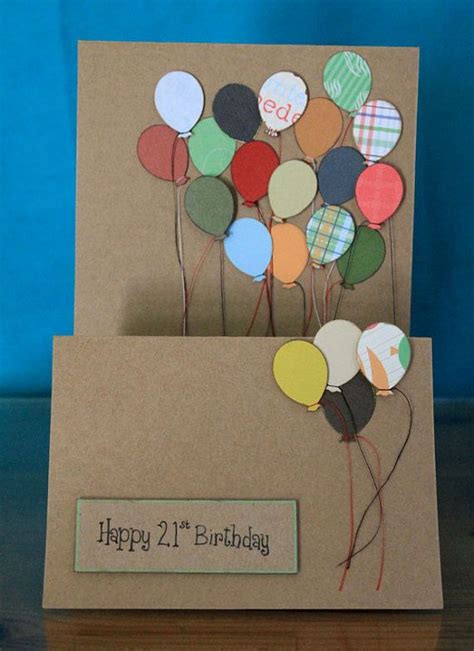 Handmade St Birthday Card Female Handmade Birthday Cards St Birthday Cards Birthday