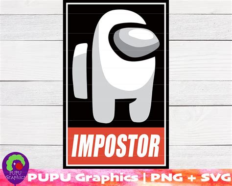 Among Us Imposter Svg