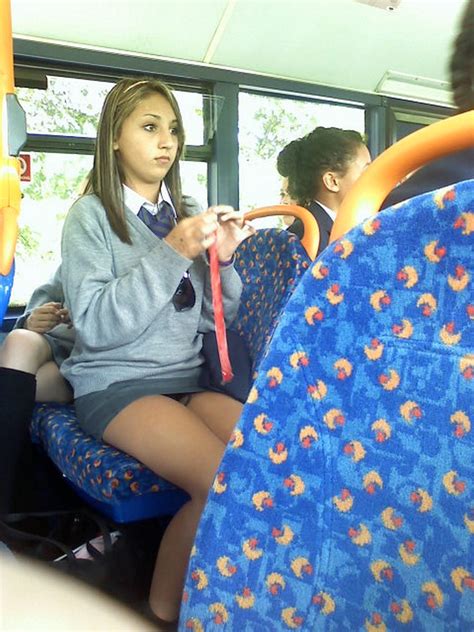 Candid Middle Babe Upskirt Play Candid Upskirts On The Bus Min