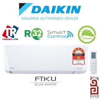 Daikin R Ftku Series Deluxe Inverter Air Conditioner Hp