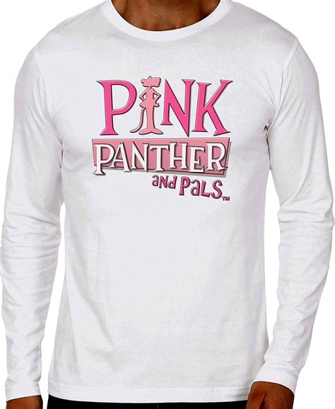 Buy Mens Pink Panther Full Sleeve White Printed Smooth Fabric T Shirt