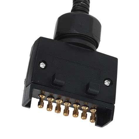 Trailer Adapter 7 Pin Flat Male Plug To 12 Pin Flat Female Socket Caravan Co Rel Ebay