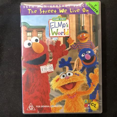 Sesame Street Elmos World The Street We Live On Dvd 2004 Abc