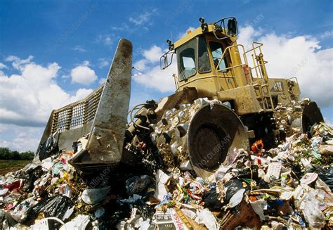 Landfill Site Stock Image E8000242 Science Photo Library