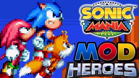 Sonic Mania Plus Mod Sonic Heroes And Misfits Pack En Español Youtube