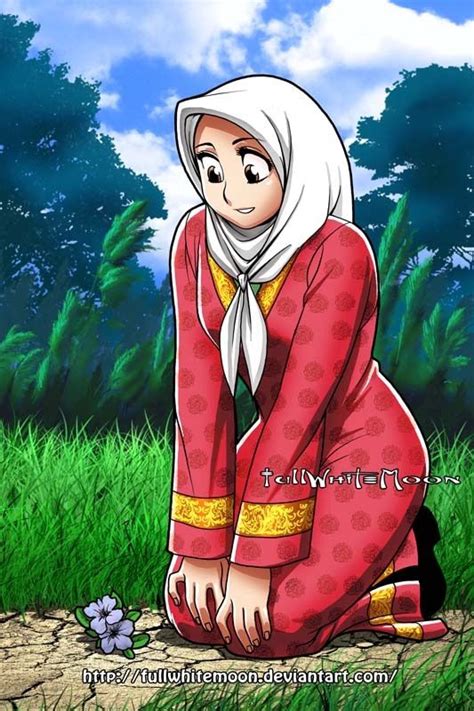 Islamic Anime Anime Muslim Anime Muslimah Cartoon Art
