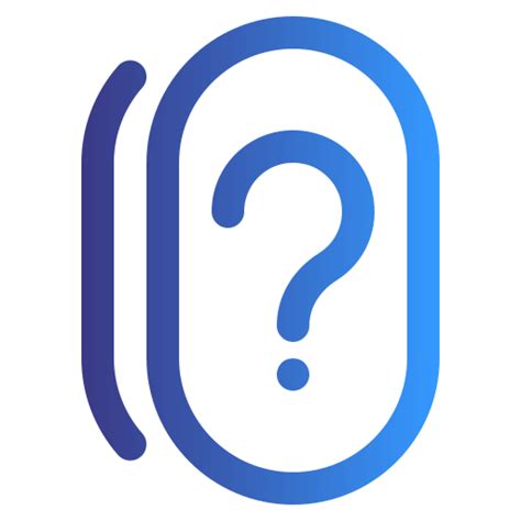 Question Generic Gradient Icon