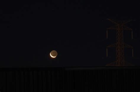 Tonights Moon 4 Moonlight 96 Earthshine Rtelescopes