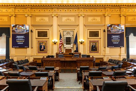 New House Of Delegates Chamber Virginia State Capitol Richmond