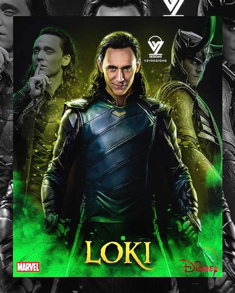 Loki Disney Poster By V2vdesigns Rmarvelstudios