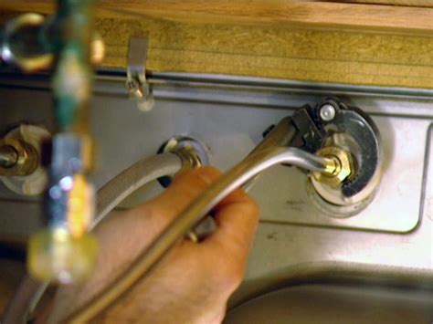 Also, clear any obstacles from the kitchen sink and faucet that might hinder your reach to the valves. How to Install a Single-Handle Kitchen Faucet | how-tos | DIY