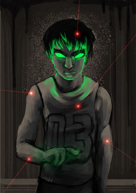 Glowy Green Guy By Lizalot On Deviantart
