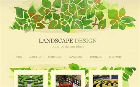 Simply prepare and level the labyrinth space, then lay down and stake the weedblocking garden labyrinth template™. Landscape Design Flash CMS Template #43500