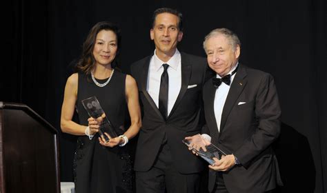 Jean Todt And Michelle Yeoh Receive The 2016 Humanitarian Of The Year