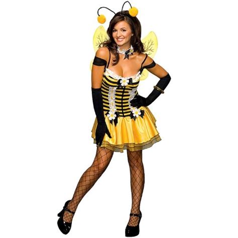 Sexy Adult Honey Bee Costume Sz Medium Go Halloween Costumes