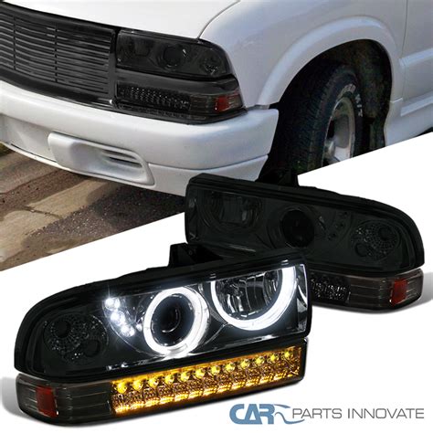 Automotive Blazer Headlights 98 99 00 01 02 03 04 Chevy S10 Pickup