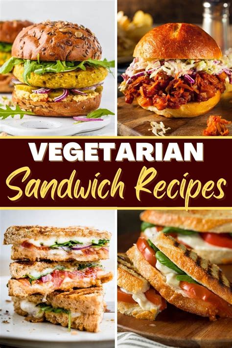 20 Best Vegetarian Sandwich Recipes Insanely Good