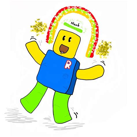 Noob Drawing Roblox Amino