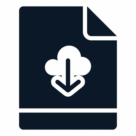 Backup Cloud Download File Icon Download On Iconfinder