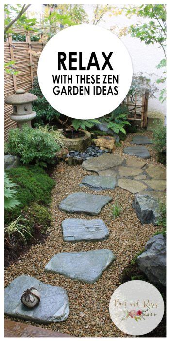 Relax With These Zen Garden Ideas — Bees And Roses Gardening Tips And