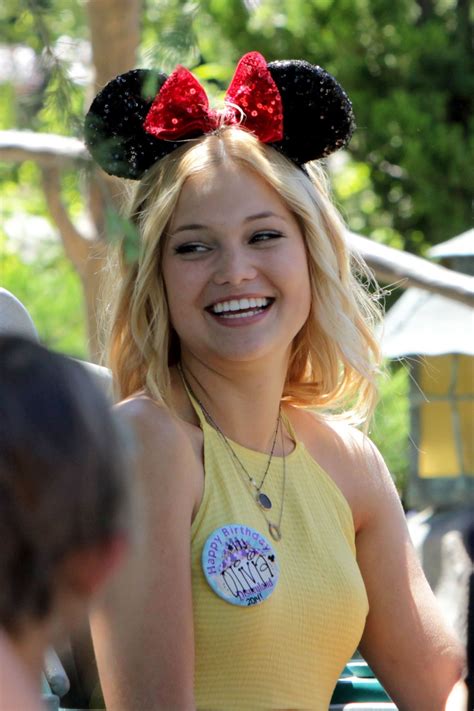 Olivia Holt At Disneyland Hawtcelebs
