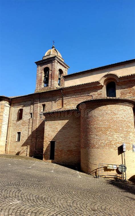Offagna Town Ancona Province Marche Region Italy Art History And