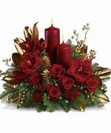 Images of Christmas Artificial Flower Arrangement Ideas