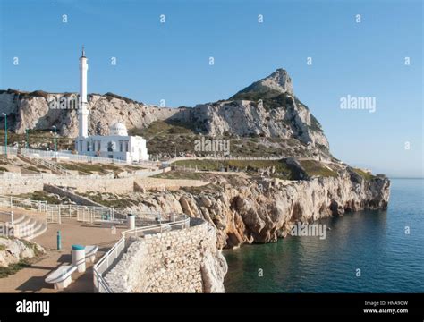 Catalan Bay Beach Gibraltar Stock Photo Alamy