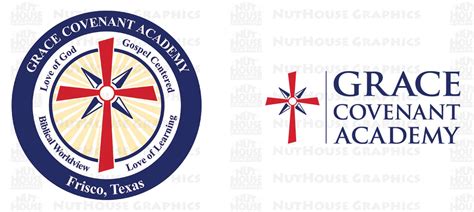 Grace Covenant Academy Logo Redesign Nuthouse Graphics