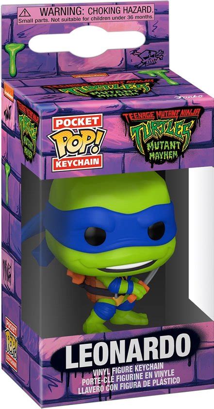 Funko Pocket Pop Keychain Teenage Mutant Ninja Turtles Mutant Mayhem