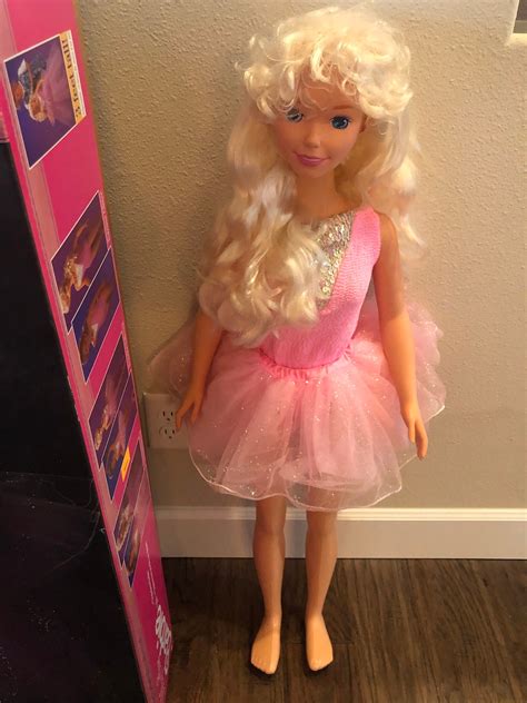 life size barbie doll 3 feet tall vintage 1992 my size etsy