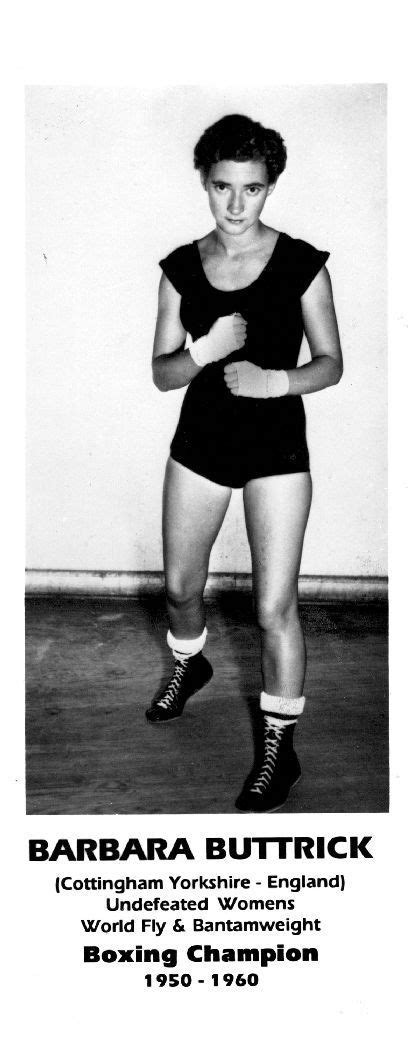 Video Clip On Pioneer Boxer Barbara Buttrick 1949 Historical Database