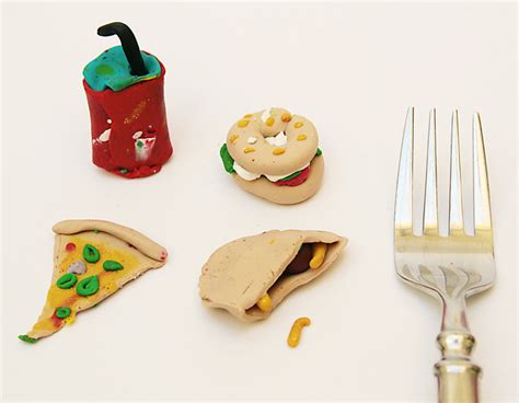 Polymer Clay Miniature Food Craft For Kids Creative